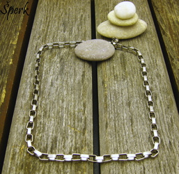 Ocelový náhrdelník, materiál šperku: kvalitní chirurgická ocel