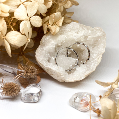 Stříbrné náušnice - Kruhy Stříbrné náušnice - Kruhy