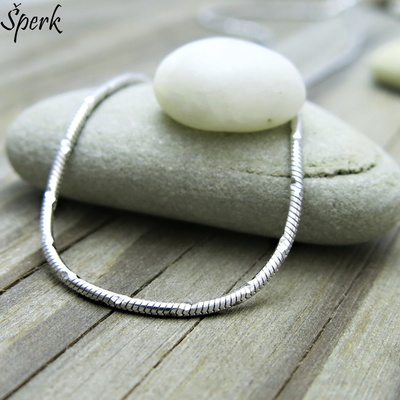 Stříbrný náhrdelník ~ řetízek na krk typu hadinka