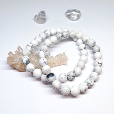 Magnezit / Howlit - Náramek Magnezit / Howlit - Náramek