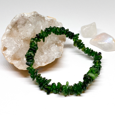 Chromdiopsid - Náramek Chromdiopsid - Náramek