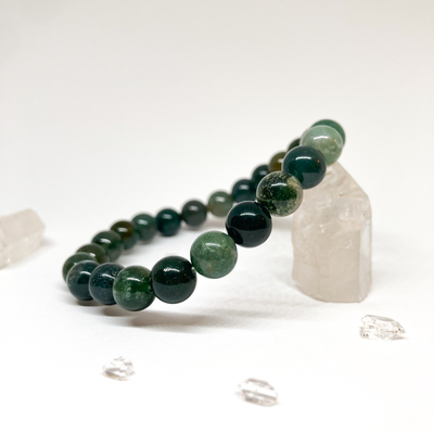 Mechový achát - náramek Mechový achát - náramek