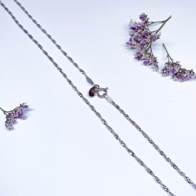 Stříbrný řetízek ~ lambáda Stříbrný řetízek ~ lambáda