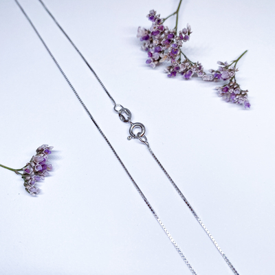 Stříbrný řetízek ~ kostečka  Stříbrný řetízek ~ kostečka