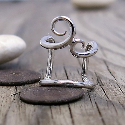 Záušnice z bílého zlata Záušnice z bílého zlata