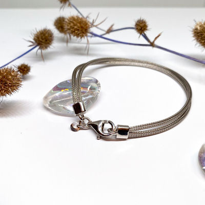 Elegantní stříbrný náramek 