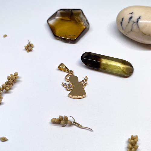 Přívěsek anděl ~ žluté zlato 1