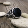 Prsten s Onyxem ~ stříbro Prsten s Onyxem ~ stříbro 2