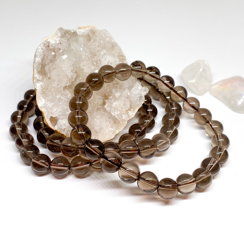 Náramek na gumičce ~ záhněda Náramek na gumičce ~ záhněda 1