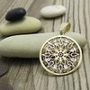 Zlatý přívěsek ~ mandala Zlatý přívěsek ~ mandala 2