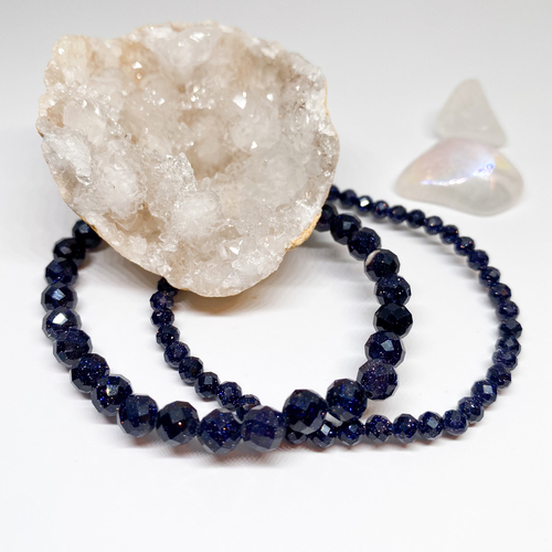 Avanturín modrý - Náramek 1