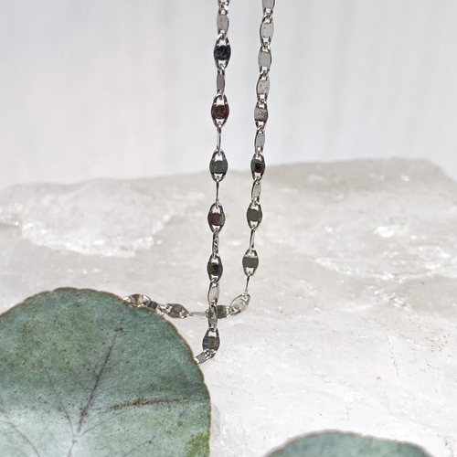 Stříbrný řetízek ~ Kávové zrno Stříbrný řetízek ~ Kávové zrno 1