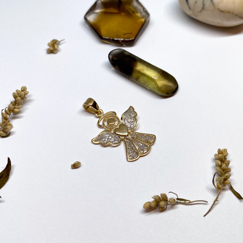 Andílek ~ žluté a bílé stříbro Andílek ~ žluté a bílé stříbro 1