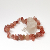 Jahodový křemen ~ náramek 2