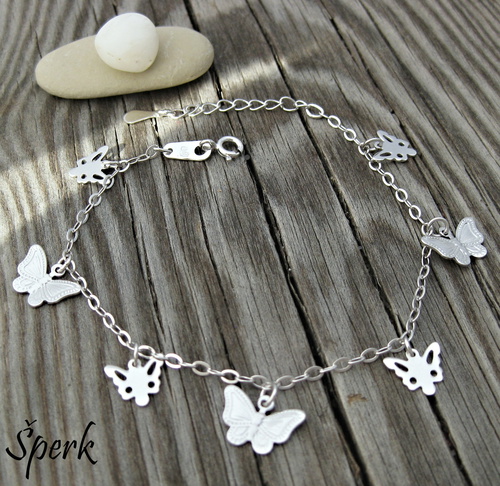 Stříbro ... náramek ...  1