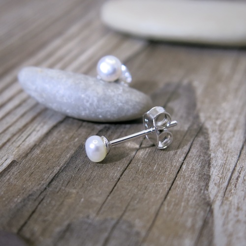 Říční perličky ~ náušnice 1