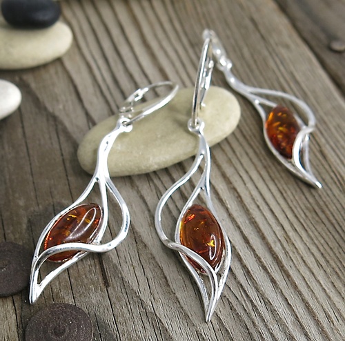 Medový jantar ~ souprava - lze i samostatně Medový jantar ~ souprava - lze i samostatně 1