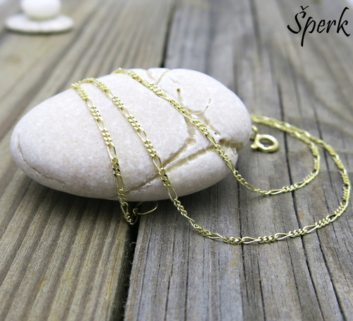 Tenký zlatý náhrdelník 1