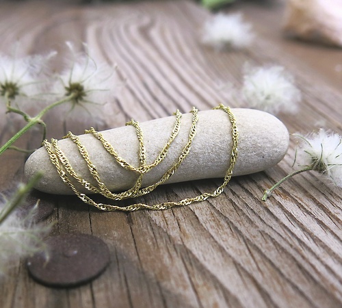 Náhrdelník lambáda ~ žluté zlato  Náhrdelník lambáda ~ žluté zlato  1