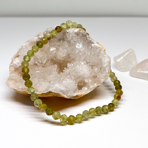 Zelený granát - Náramek 1