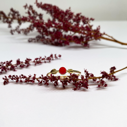 Korál ~ zlatý prsten Korál ~ zlatý prsten 1