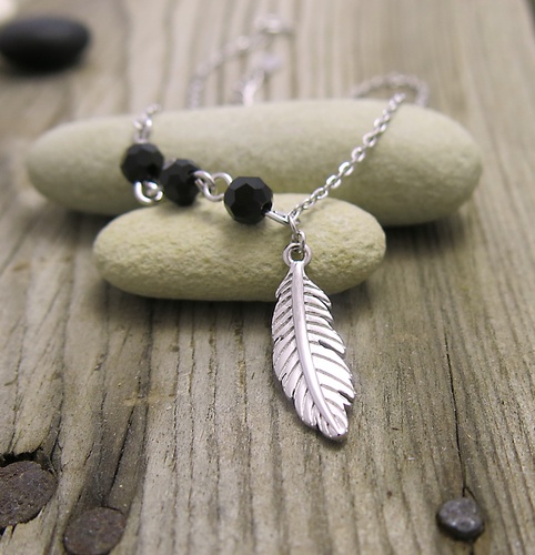 Stříbrný náramek ~ peříčko Stříbrný náramek ~ peříčko 1