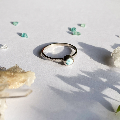 Larimar ~ prsten ze stříbra Larimar ~ prsten ze stříbra 1