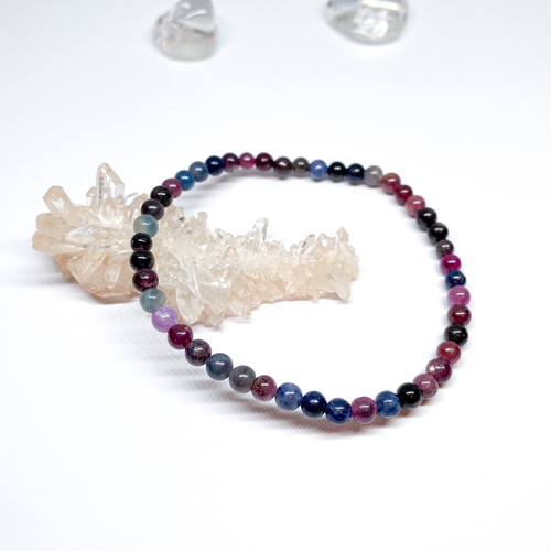 Rubín + Safír - Náramek 1