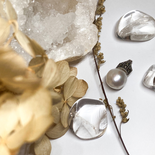 Přívesek s perlou a markazity 1