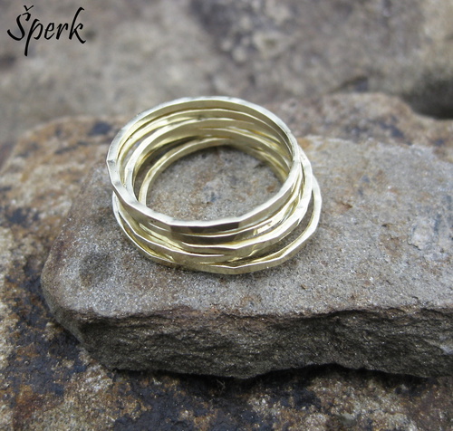 Zlaté prstýnky – žluté zlato 1