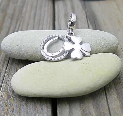 Štěstí ~ stříbrný přívěsek 1